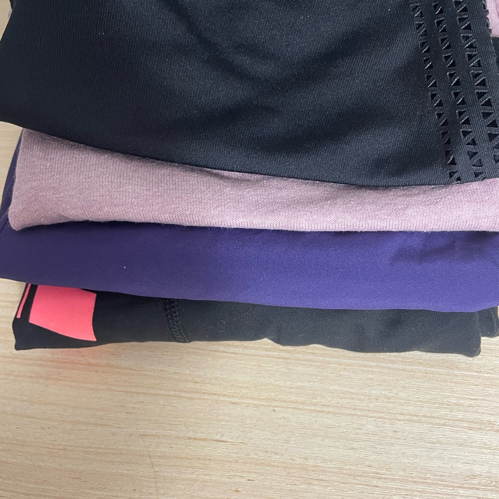 Bundle of workout clothes